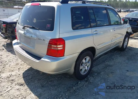 2003 Toyota Highlander V6 z USA, uszkodzony, nr VIN JTEGF21A830104655